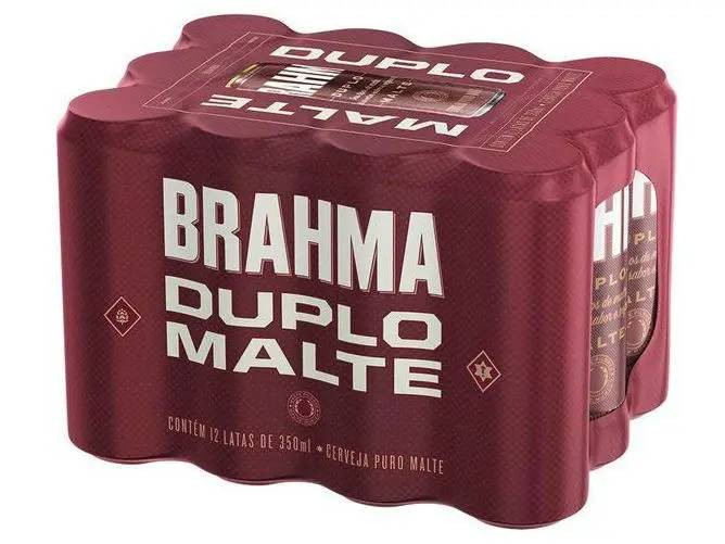 Brahma Duplo Malte 350ml - Pack 12