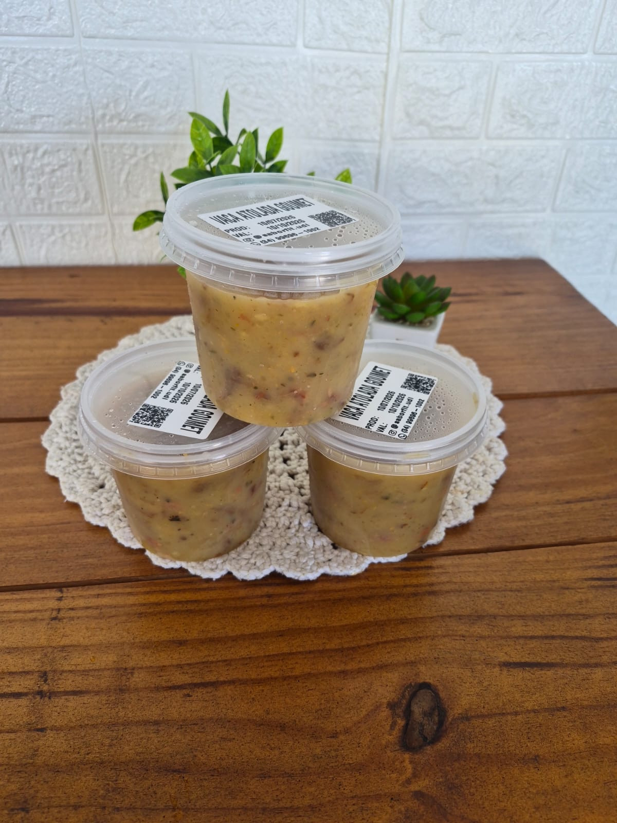 COMBO VACA ATOLADA GOUMET 3X 380 ML Congelado.