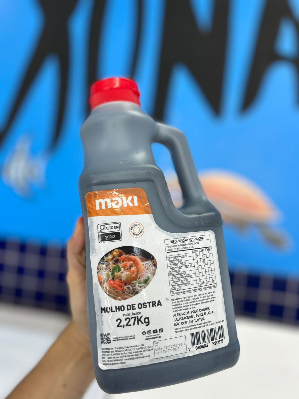 Molho de ostra  MAKI (2,27KG)