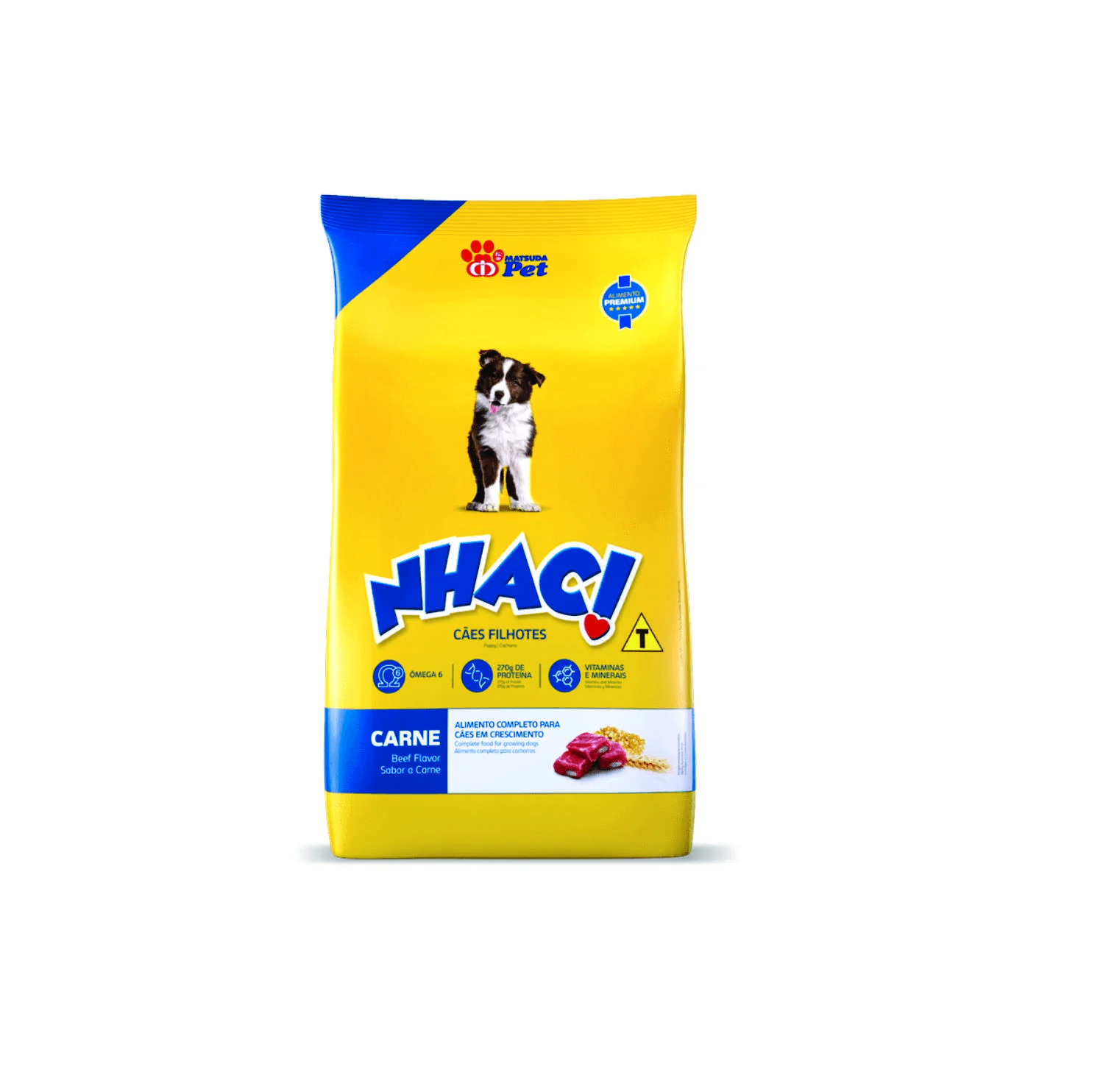 RAÇÃO NHAC CAO FILHOTE 891