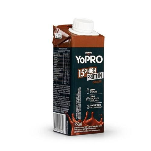 Bebida Láctea Sabor Chocolate Yopro 250ml