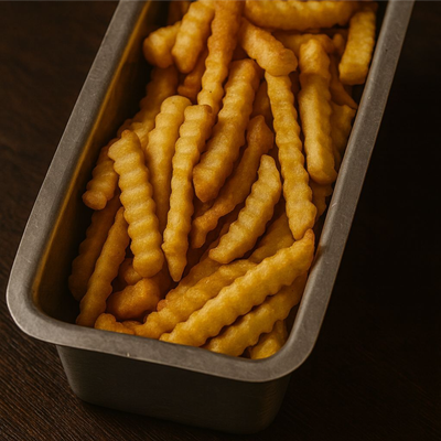 1/2 Porção de Batata Ondulada