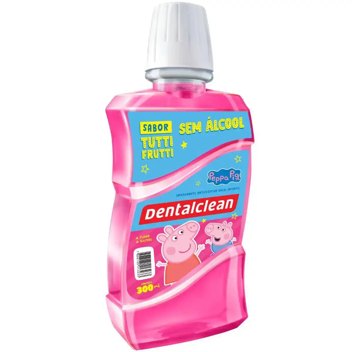 ENXAGUANTE DENTALCLEAN PEPPA PIG TUTIFRUTI 300ML