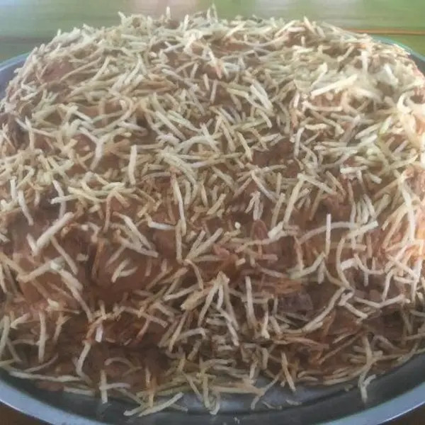 X strogonoff com batata palha (inteiro)