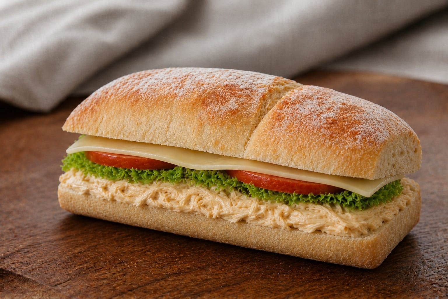 SANDUICHE PÃO CIABATTA  FRANGO