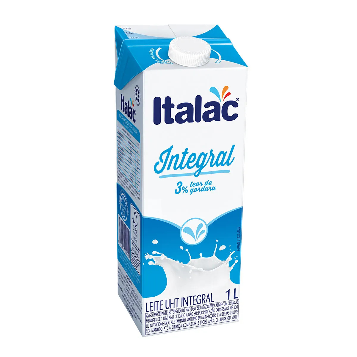 Leite Integral Jussara 1L