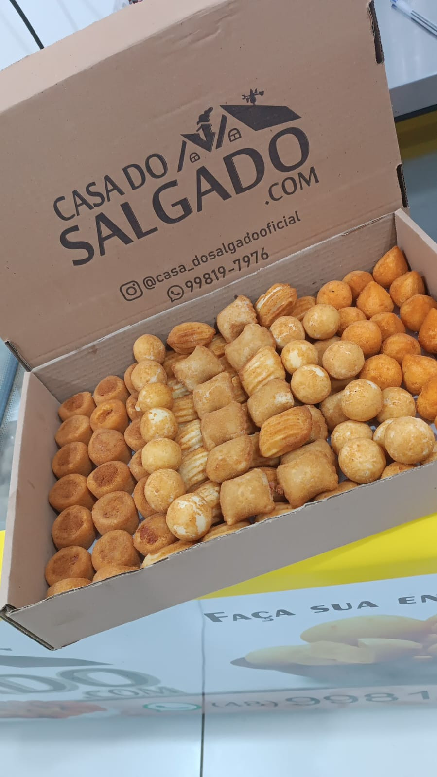 Cento de Salgados Sortidos 