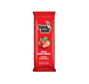 Gelo para Drink Morango 190g