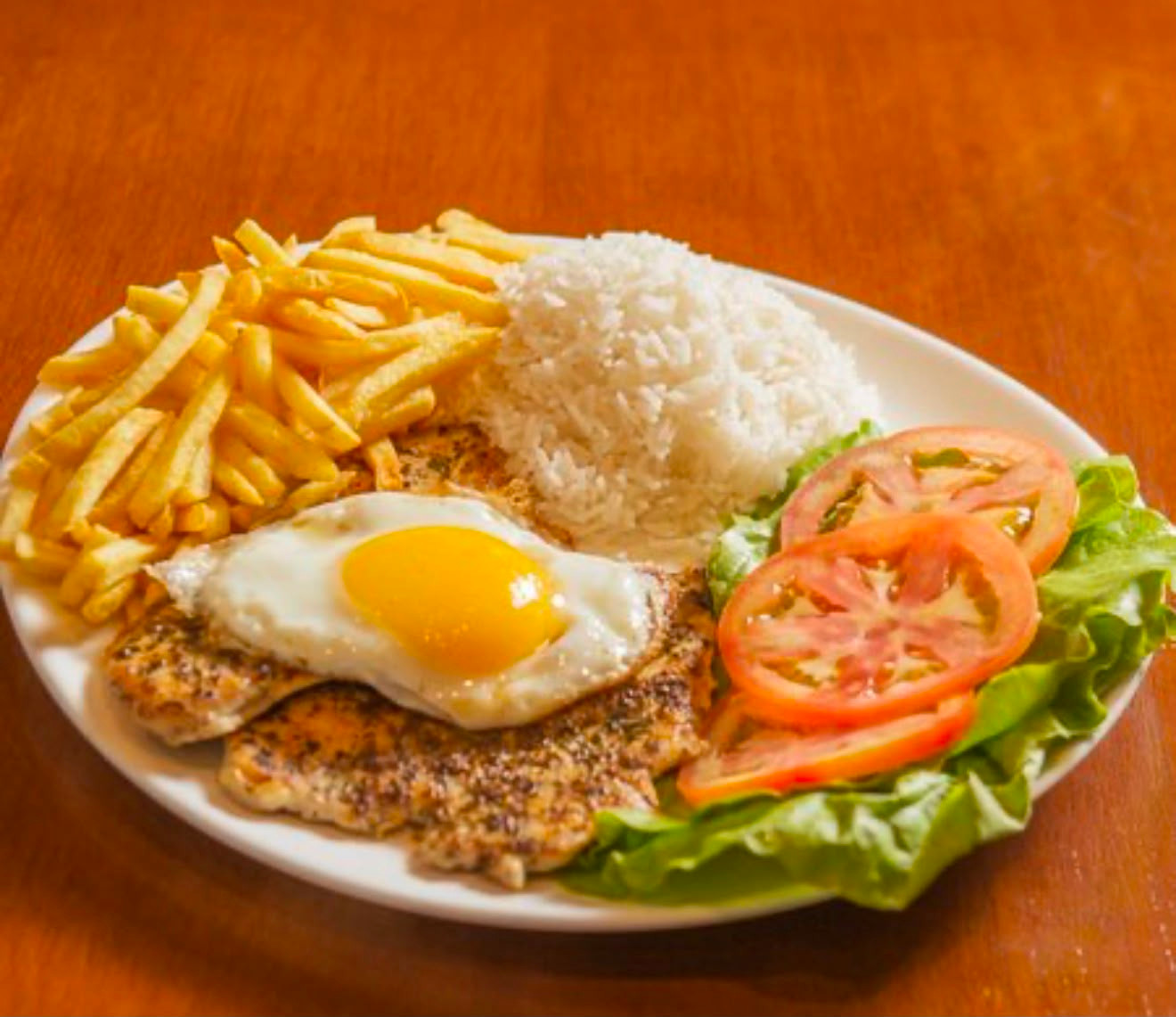 À la minuta de frango à milanesa