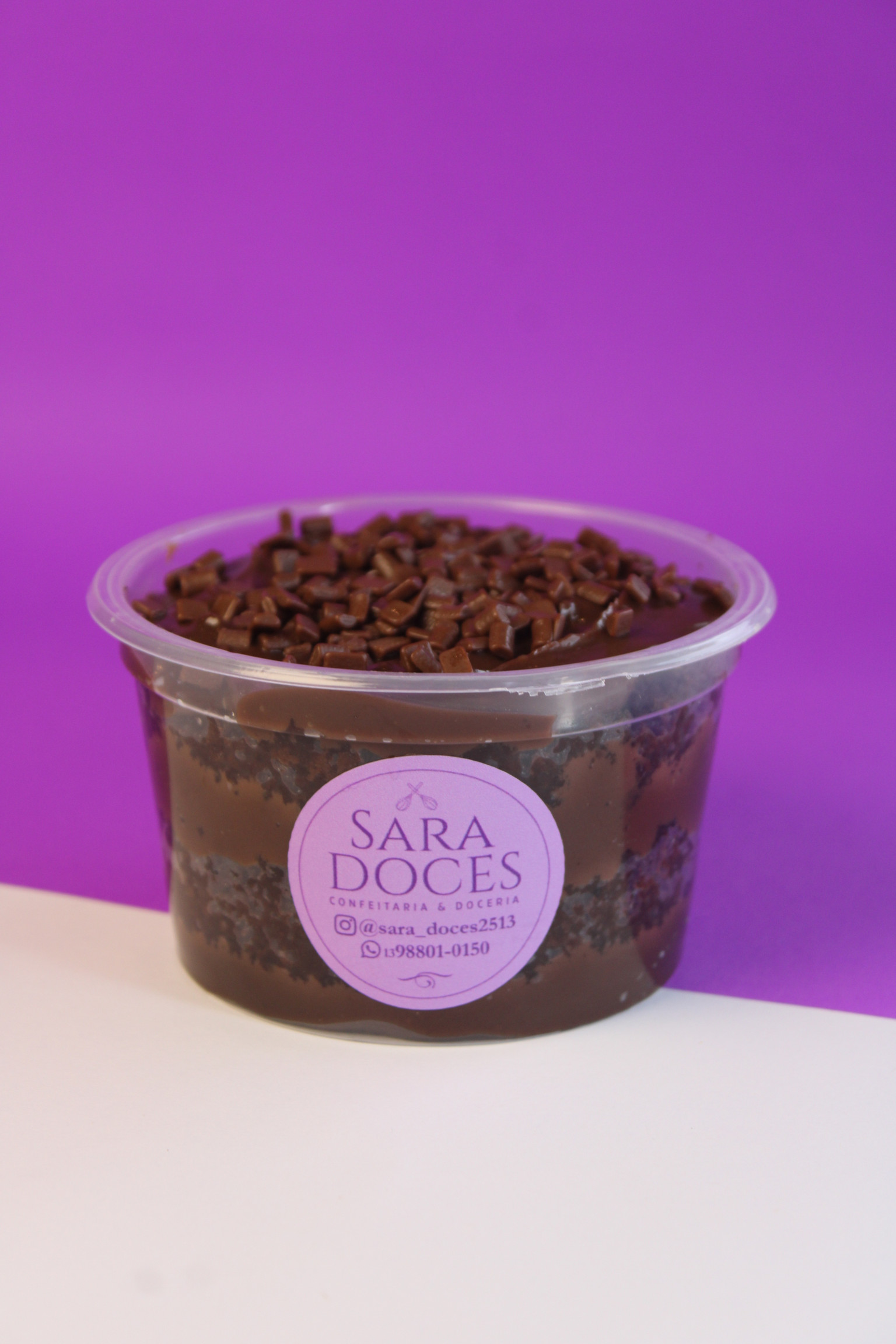 BOLO DE POTE DE BRIGADEIRO