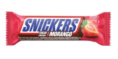 Chocolate Sabor Morango Snickers 42g