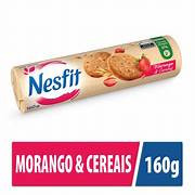 BISCOITO NESTLE NESFIT MORANGO E CEREAIS 160G