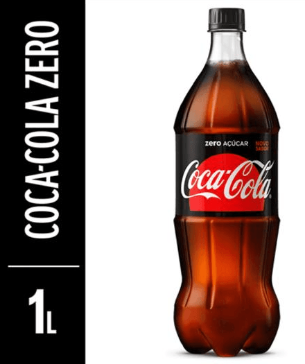 COCA-COLA ZERO 1 LITRO 