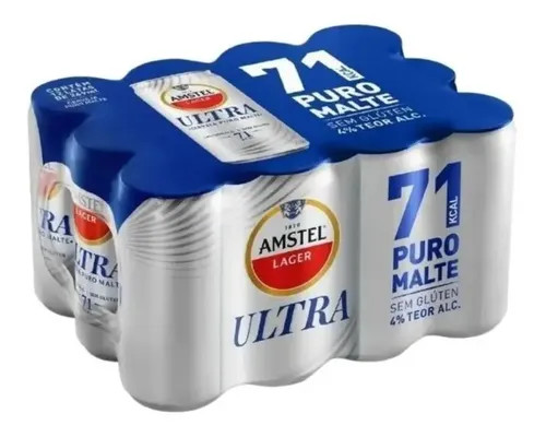 CX CERVEJA AMSTEL ULTRA LT269ML C/12UN