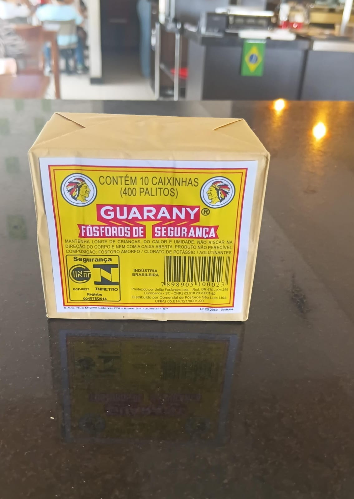 2300 - FÓSFORO GUARANY C/10 CAIXAS