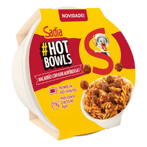 FUSILLI SUGO MINI ALMONDEGA 300G SADIA