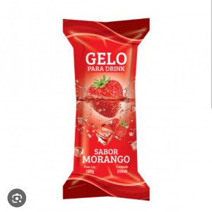 GELO DE MORANGO DOSE DUPLA SACHÊ 200 ML