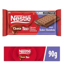 Chocotrio Sabor Chocolate Nestlé 90g