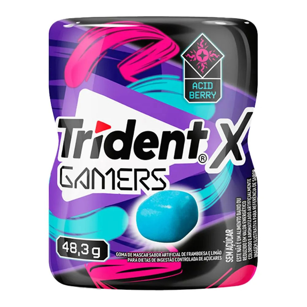 TRIDENT ACID BERRY PT48,3G