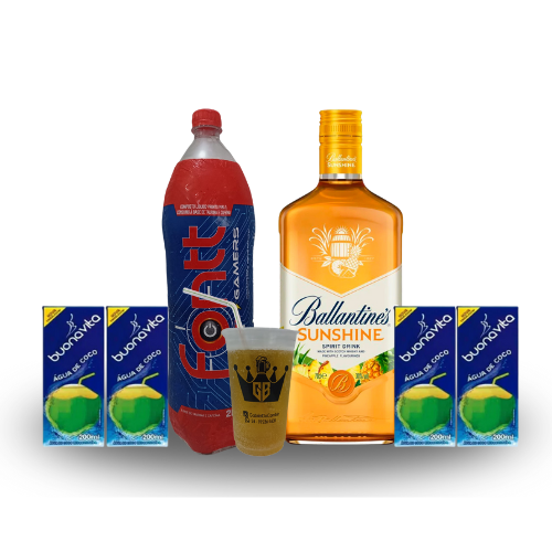 Combo Ballantines sunshine  750 ml  