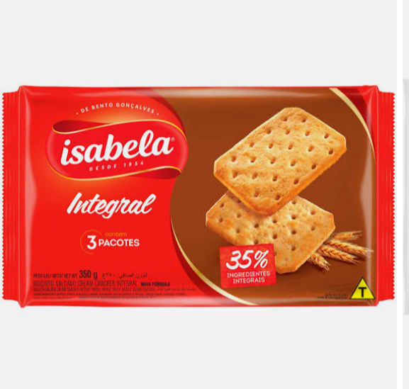 Bisc. Isabela Integral 350g