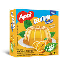 GELATINA MARACUJÁ APTI 20g