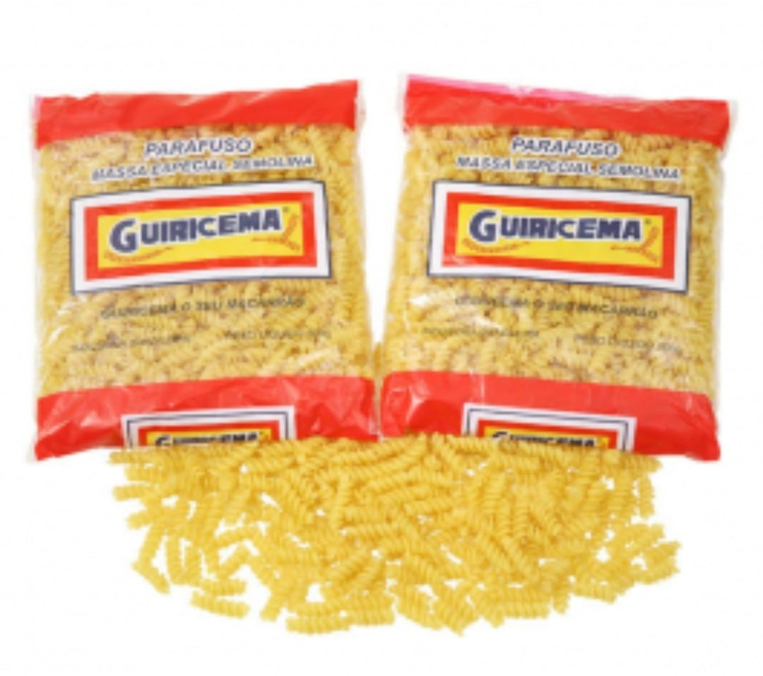 MACARRÃO GUIRICEMA PARAFUSO SEMOLA 500G