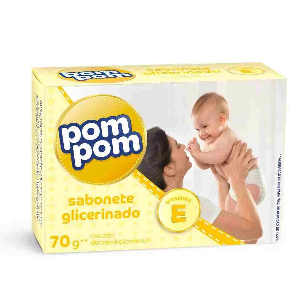 SABONETE POM POM GLICERINADO 70G