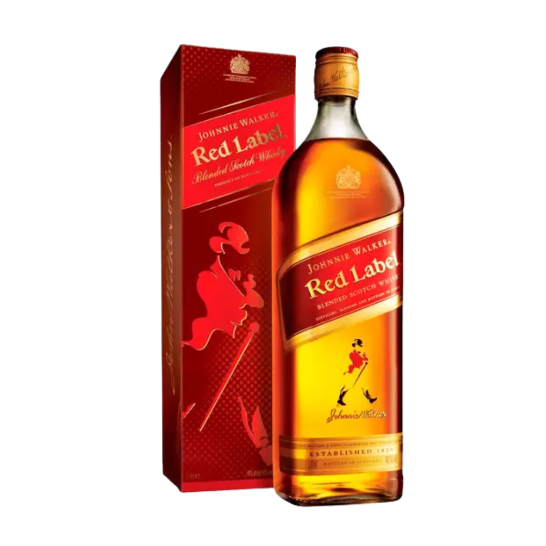 WHISKY JHONNIE WALKER RED LABEL 1L