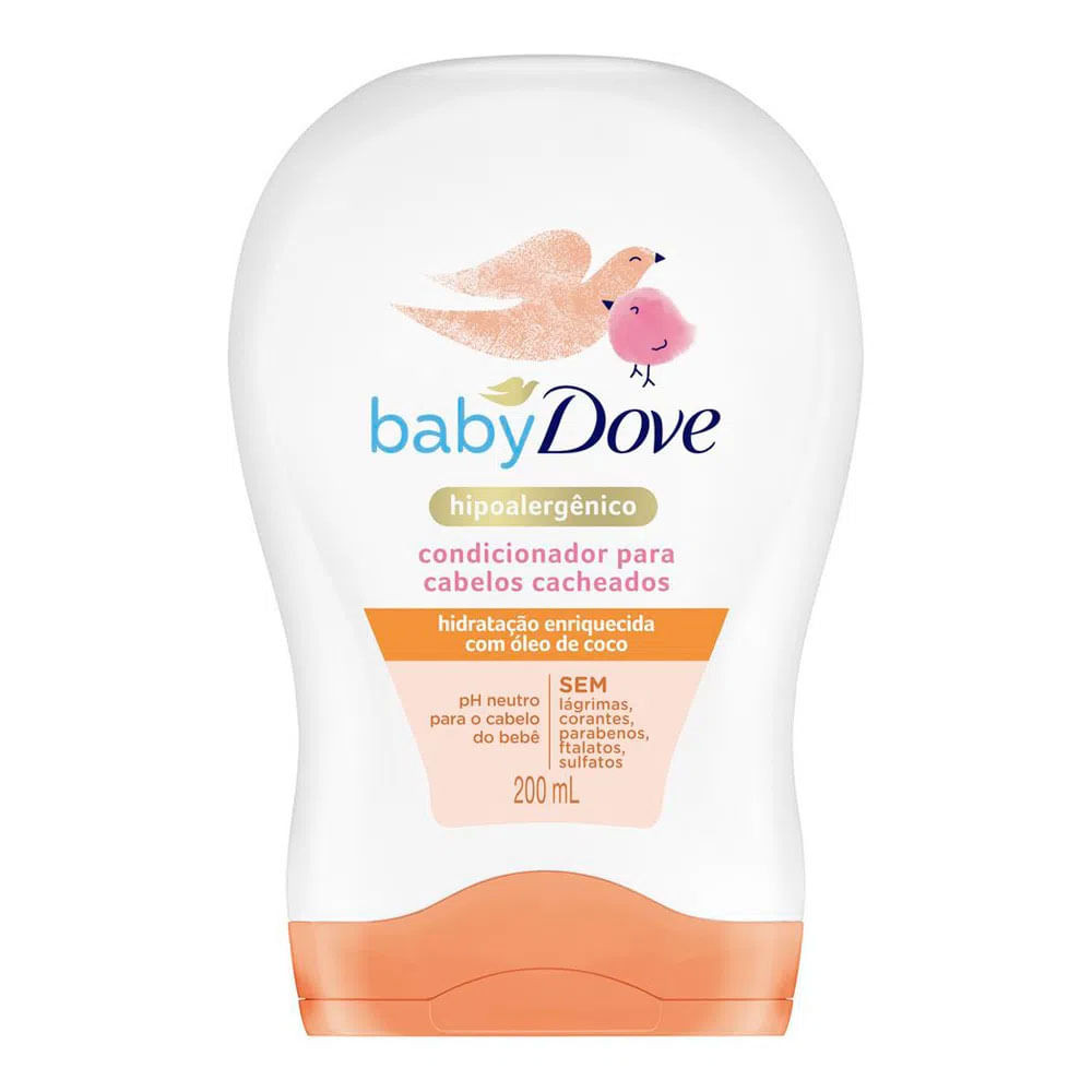 Condicionador BabyDove 200 ml - Cabelos Cacheados 