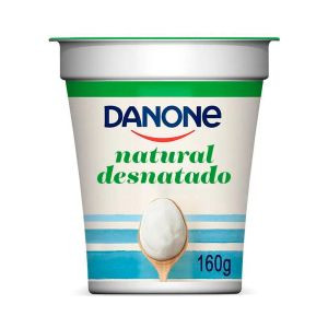 IOGURTE NATURAL DANONE DESNATADO 160G