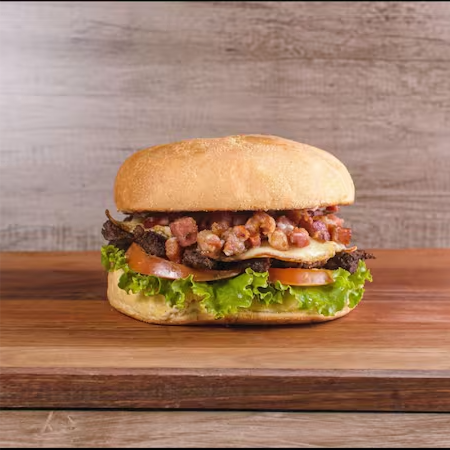 Bauru de filé com bacon