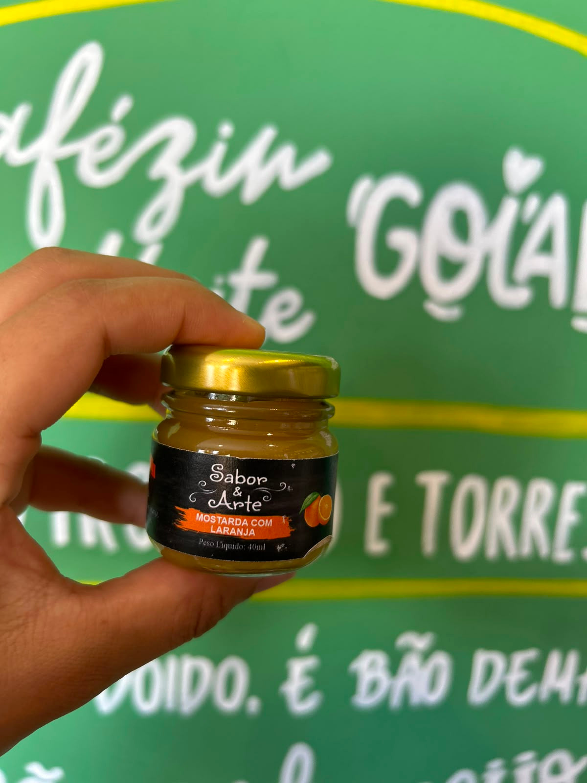 Mini Mostarda com Laranja - 40ml
