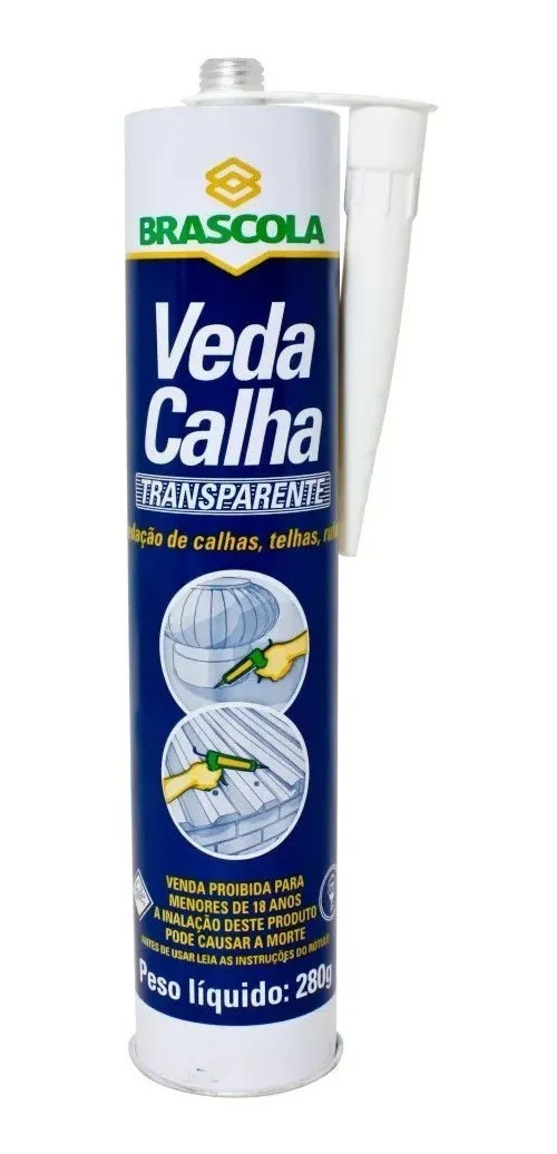 Veda Calha Incolor 280g - Brascola 