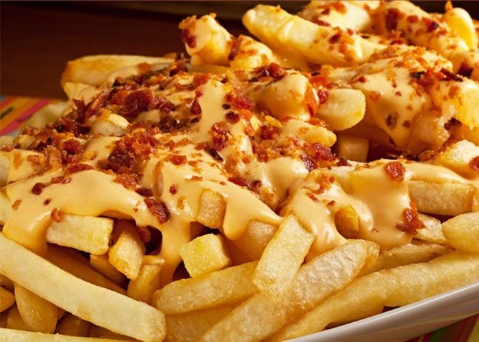 BATATA FRITA SÓ COM BACON
