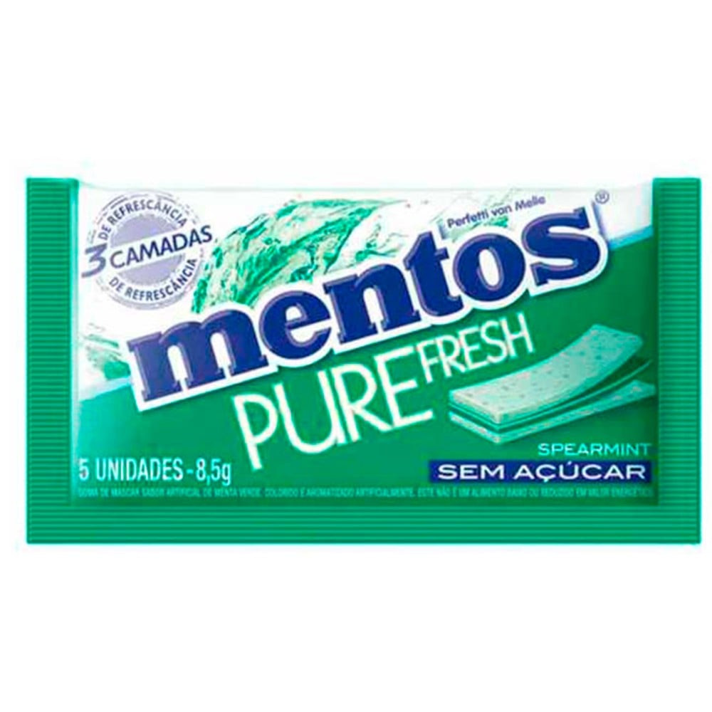 MENTOS FRESH  VERDE SEM ACUCAR