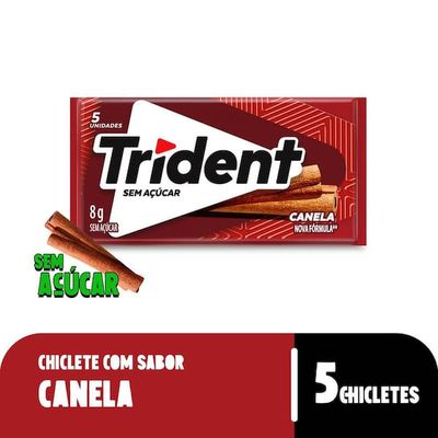 Chiclete Sabor Canela sem Açúcar Trident 8g