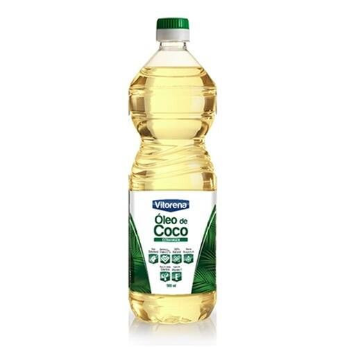Óleo de Coco Vitorena Extra Virgem Pet 900ml