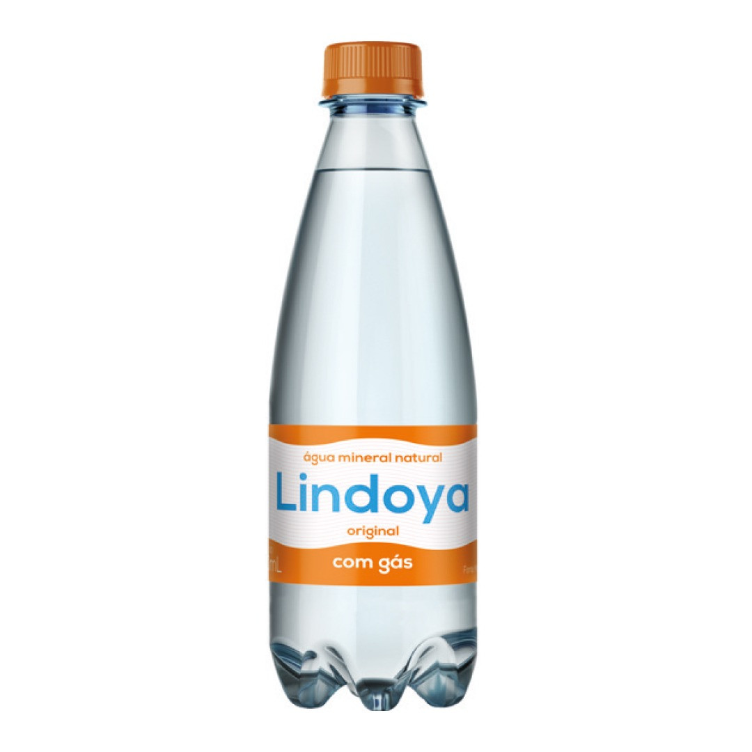Agua Min Lindoya C/Gas 500ml