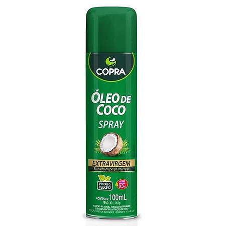 OLEO DE COCO COPRA EXTRAVIRGEM SPRAY 100ML