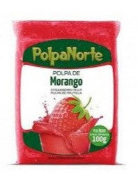 MORANGO POLPA - unidade 100g