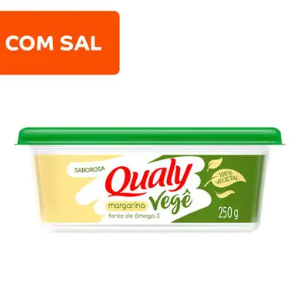 MARGARINA 100% VEGETAL QUALY 250G