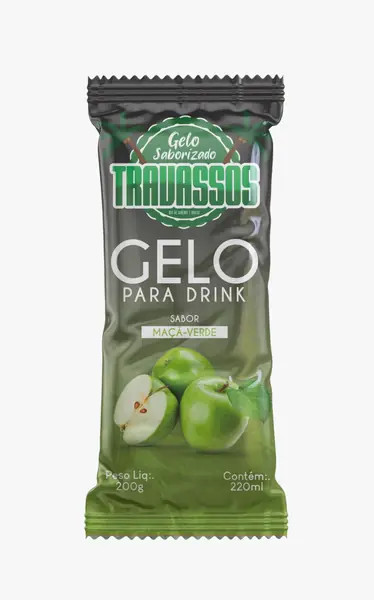 GELO DE MAÇÃ VERDE