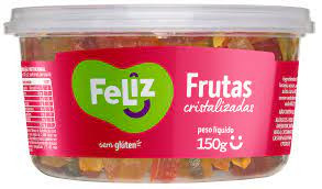 Frutas cristalizadas Feliz 150g