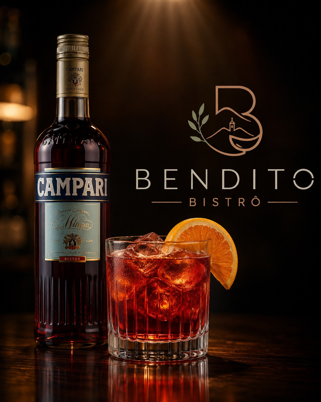 NEGRONI COM CAMPARI