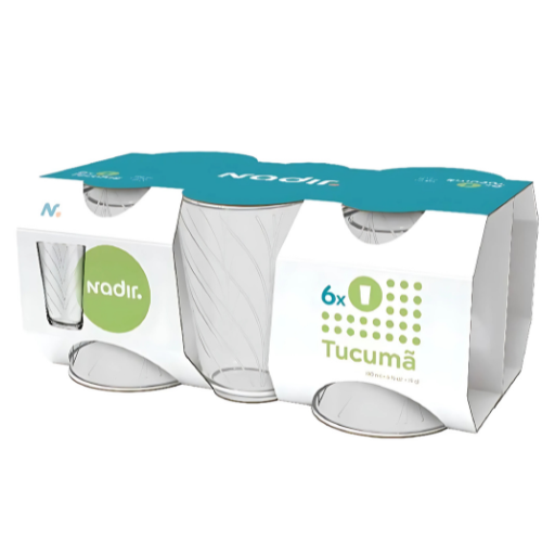 JOGO COPO TUCAMA NADIR VD190ML C/6UN**