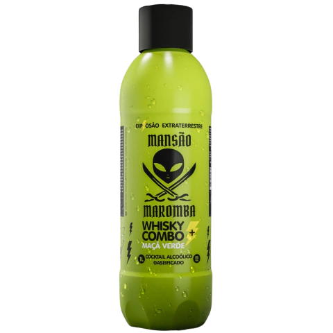 MANSÃO MAROMBA WHISKY + MAÇÃ VERDE 1L