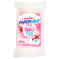 PAPERMINT MORANGO ZERO AÇUCAR 600MG 