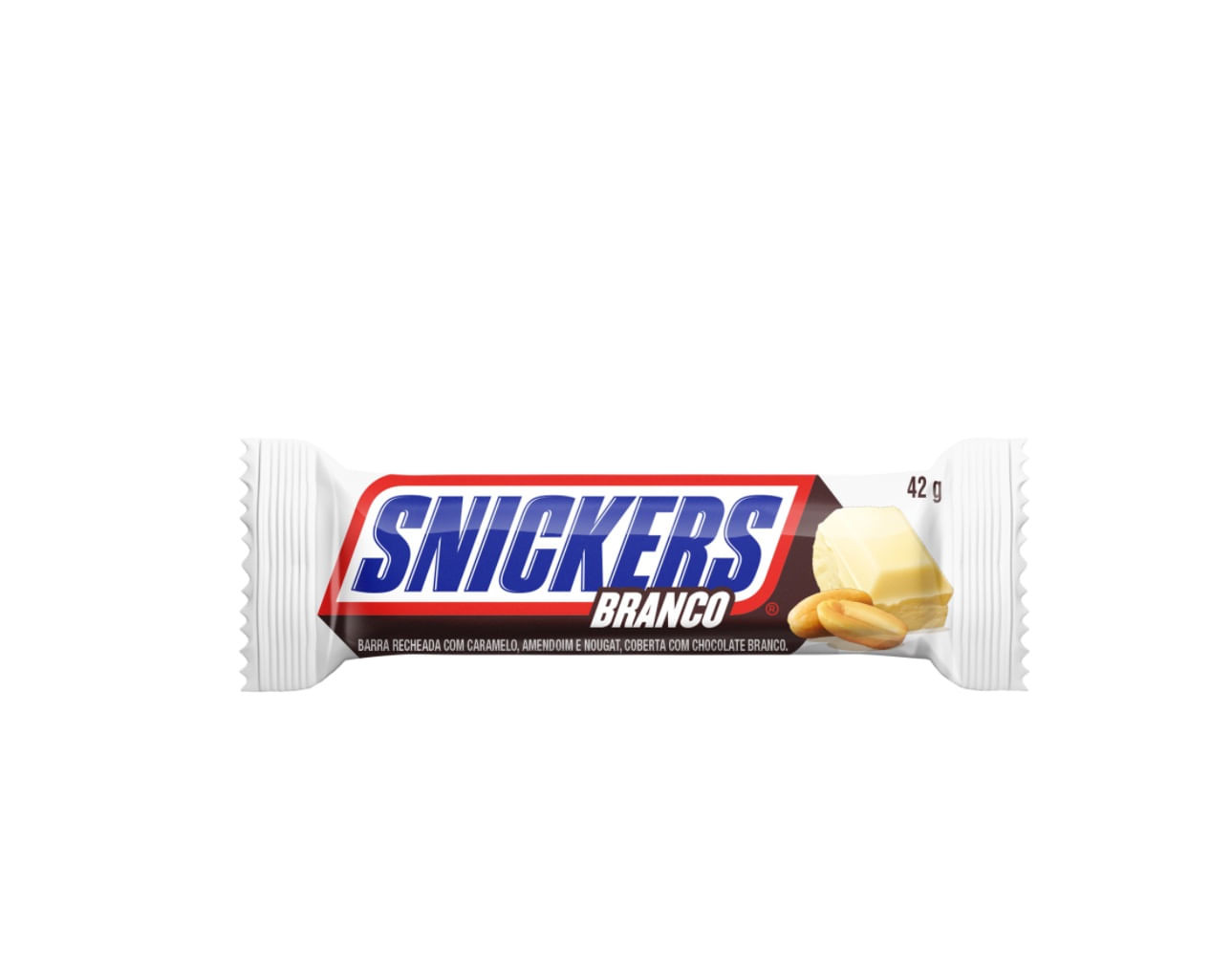 Choc snickers branco 42g 