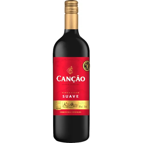 Vinho Canção Tinto Suave 750ml